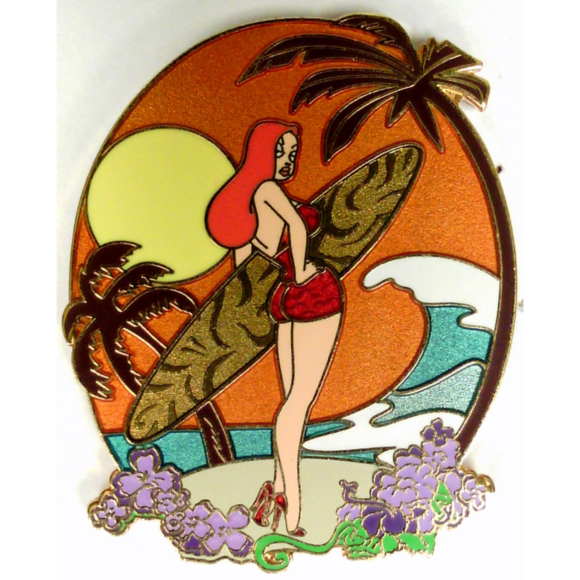 PP70435 - DS -Jessica - Who Framed Roger Rabbit - Surf - Beach - PinPics, image size:1896x1896