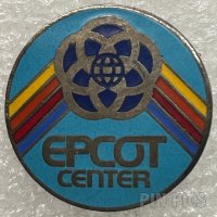 WDW - Epcot Center - Atom Logo - Circular Cloisonné Pin