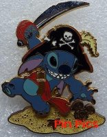 DLR - Stitch - AP - Pirates of the Caribbean - Golden Mickey Icon Collection