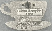 DL - Cinderella - Princess Tea Cups - Hidden Mickey 2009