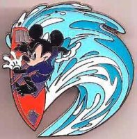 WDW - Spotlight - Surfing the Waves - Mickey Mouse - ARTIST PROOF
