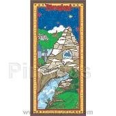 DLR - Pin Map - Matterhorn Bobsleds - Background Illustration - GWP