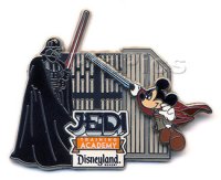 DL - Darth Vader and Mickey as Obi Wan - Jedi Training Academy