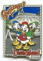 DLR - Greetings From Disneyland® Resort 2006 (Nephews at Space Mountain) (ARTIST PROOF)