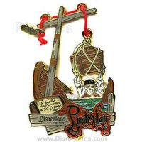 Pirate's Lair on Tom Sawyer Island - Skeleton with Treasure Chest (ARTIST PROOF)