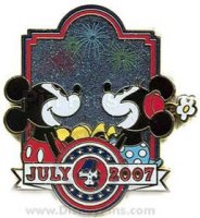 Walt Disney Studios Store - July 4, 2007 (Mickey & Minnie Mouse) (ARTIST PROOF)