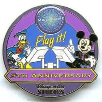 WDW - Who Wants to Be a Millionaire Play It! (5th Anniversary) (ARTIST PROOF)