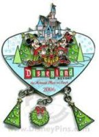 DLR - Merriest Place on Earth 2006 - Mickey, Minnie and Pluto - Dangle (ARTIST PROOF)