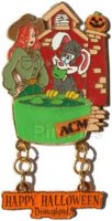 DLR - Happy Halloween 2007 - Jessica and Roger Rabbit (ARTIST PROOF)