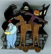 DLR - Halloweentown Collection 2005 - Behemoth & Pumpkin King Scarecrow (ARTIST PROOF)