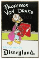 DLR - Retro Postcard - Professor Von Drake (ARTIST PROOF)