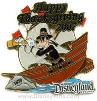 DLR - Happy Thanksgiving 2007 - Goofy (ARTIST PROOF)
