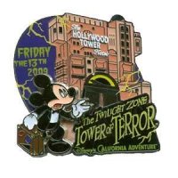 DLR - Friday the 13th 2009 - The Twilight Zone (TM) Tower of Terror - Mickey Mouse (ARTIST PROOF)