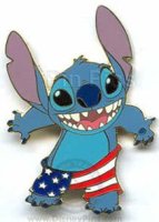 Stitch - Stars and Stripes Boxers (ARTIST PROOF)