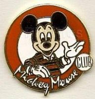 Mickey Mouse Club-Cloisonne Pin