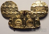 Mickey Ear Hat - 10 Years of Disney Pin Trading Ear Hat - Anniversary
