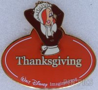 WDI - Jessica Rabbit - Thanksgiving - Name Tag