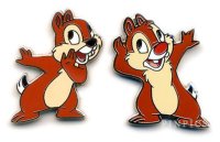 Chip and Dale's Secret (2 pin set)