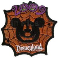 DLR Halloween 2009 Mickey Spider Web - Pumpkin (Surprise)