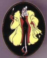 DS - AP - Cruella de Vil - Disney Shopping - Illusion Series - Black - 101 Dalmatians