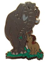 DS - The Jungle Book Pin Set (6 pins) Colonel Hathi and Junior ONLY