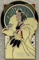 DS - Cruella De Vil -  Villains Portrait - 101 Dalmatian