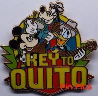 Adventures by Disney - Mickey, Donald, and Goofy - Key to Quito