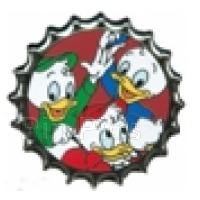 WDW - Mystery Box Set - Disney's Character Bottle Caps - Huey, Dewey, and Louie (ARTIST PROOF)