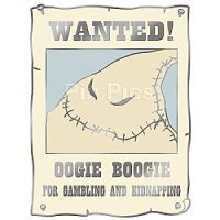 DS - Oogie Boogie - Nightmare Before Christmas - Wanted Poster