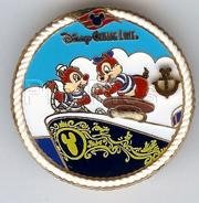Disney Cruise Line- DCL - Anchor - Chip and Dale Ship's Bow