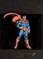 Superman Six Flags Pin