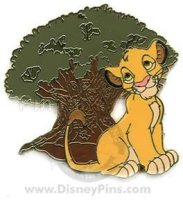 WDW - In The Parks Mystery Tin - 4 Pin Set (Simba Only) (ARTIST PROOF)