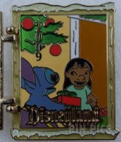 DL - Lilo and Stitch - Happy Holidays 2009 - Frosted Windows