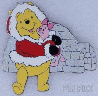 DS - Winnie the Pooh and Piglet - Arctic Set - Igloo - Santa