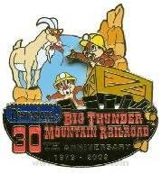 DLR - Celebrate the Mountains - Big Thunder Mountain Railroad - Chip & Dale (ARTIST PROOF)