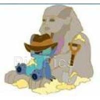 WDW - The Museum of Pin-tiquities - Disney Pin Celebration 2009 - Box Set - Archaeologist's Journal - Stitch Only (ARTIST PROOF)