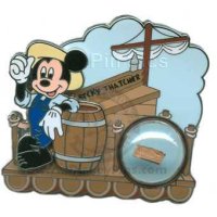 DLR - Piece of Disney History I - Rafts to Tom Sawyer's Island (ARTIST PROOF)