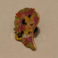 HKDL - Mickey and Minnie Heart Pins - Minnie Only