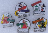 DLRP - Euro Disney Attractions ESSO 5 pins SERIES