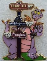 WDW - Figment - Directional Sign - Trade City USA - Disney Pin Celebration 2010