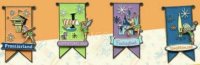 DLR - Tinker Bell Lands Banner Set - Dateline Disneyland 1955 
