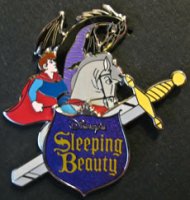 UK DS - Prince Philip and Maleficent Dragon - Sword Series - Sleeping Beauty