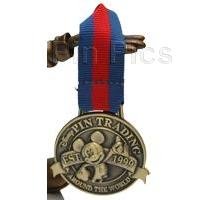 WDW - Trade City, USA - Disney Pin Celebration 2010 - Figurine - Founding Father Statue (Lanyard Medallion Pin Only)