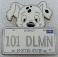 Puppy - 101 Dalmatians - 101DLMN - Character License Plate - Mystery