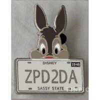 Brer Rabbit - Song of the  South - ZPD2DA - Character License Plate - Mystery