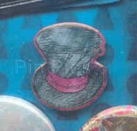 Button - Mad Hatter - Tim Burton's Alice in Wonderland Pin