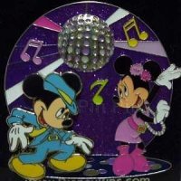 Mickey and Minnie Disco Dancing