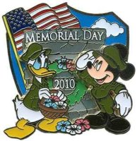 Memorial Day 2010 - Donald Duck and Mickey Mouse