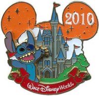 WDW - Characters with Cinderella Castle - Stitch