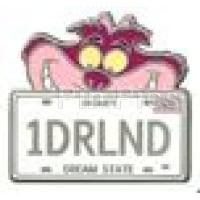 Cheshire - Alice in Wonderland - 1DRLND - Character License Plate - Mystery